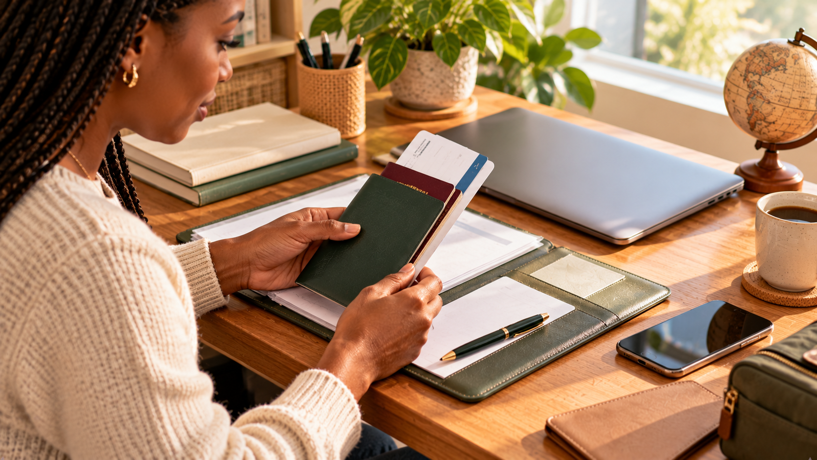 Warm Passport Planning at Home